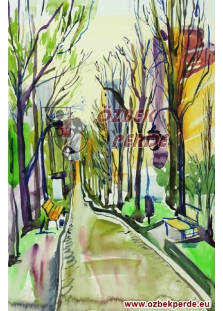 Park Baskılı Halı